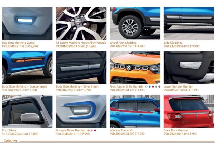 Maruti S Presso Accessories Details Prices Cardekho