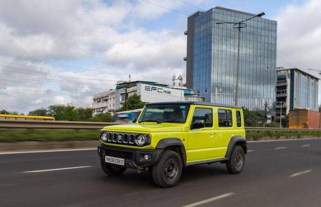 Maruti Jimny Gets Discounts Of Up To Rs 1 Lakh In October 2023