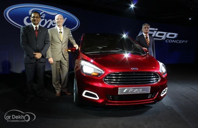 Ford India unveils New Ford Figo concept