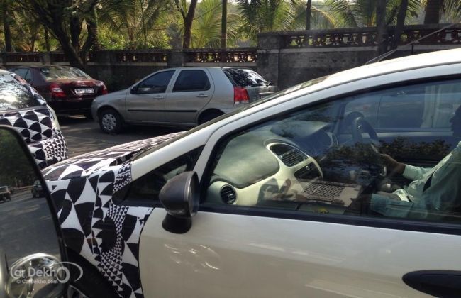 Fiat Punto facelift interior
