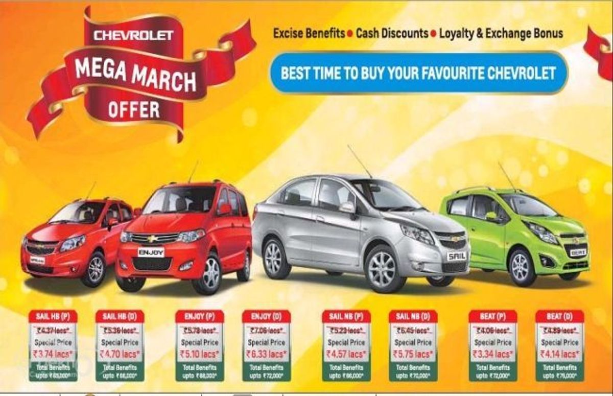 Apt time to buy a Chevrolet