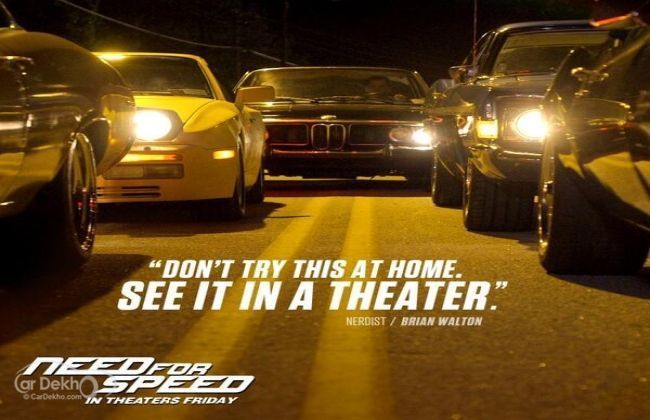 Need For Speed The Movie – Heart pumping NFS game comes into reality