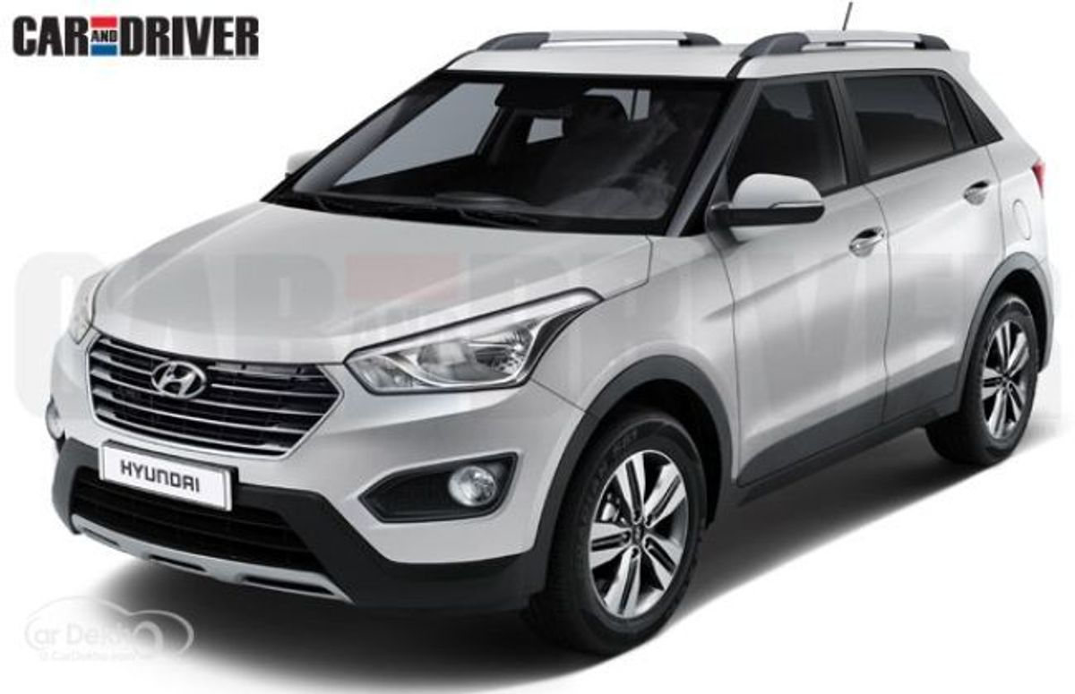Hyundai ix25 - Rendered Image - Front Profile Hyundai ix25 - Rendered Image - Front Profile