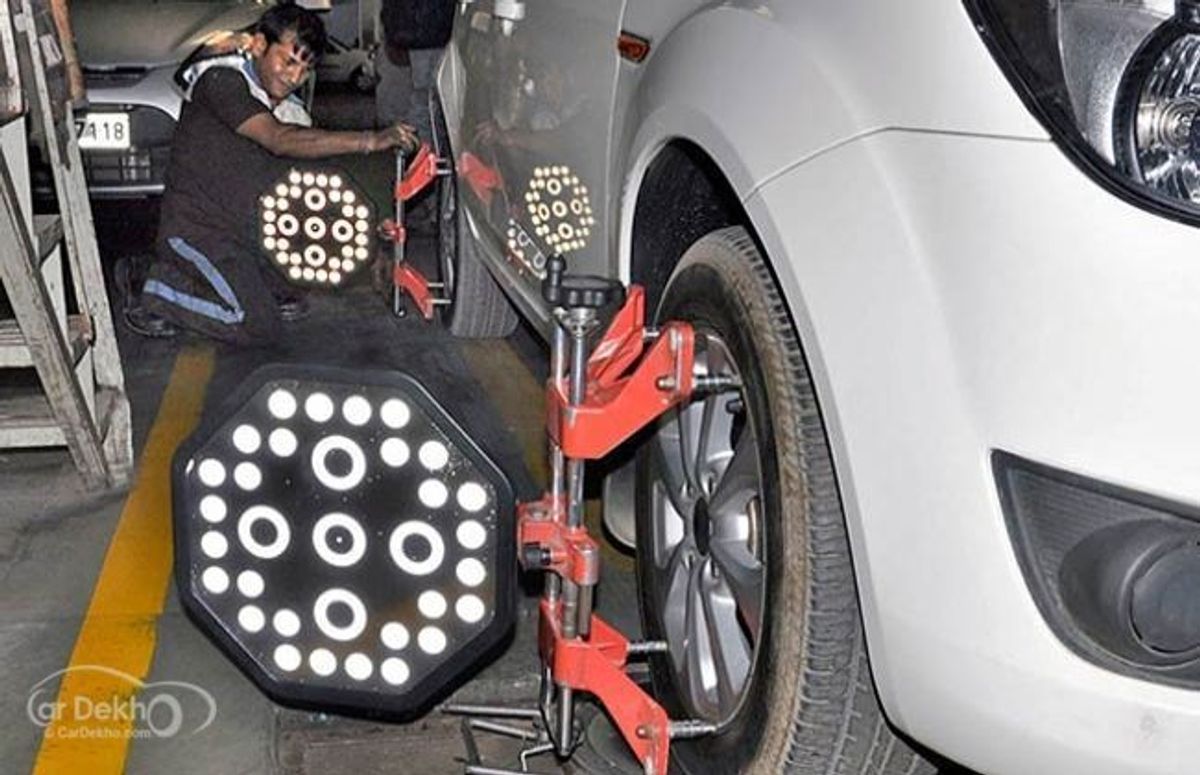 Wheel balance/alignment