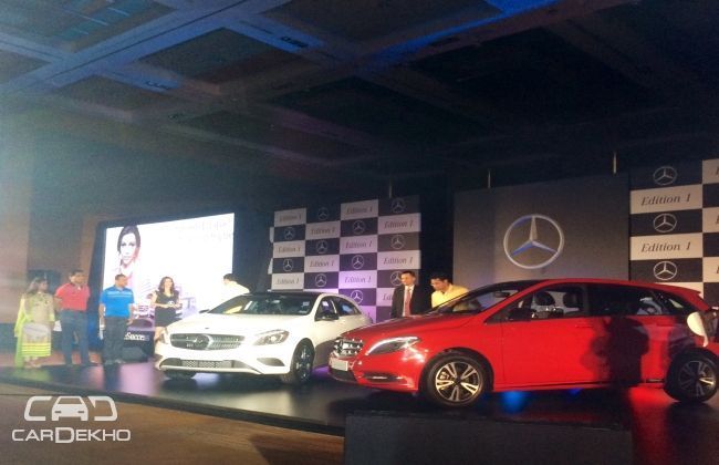 Mercedes-Benz launches Edition 1 on A-Class and B-Class