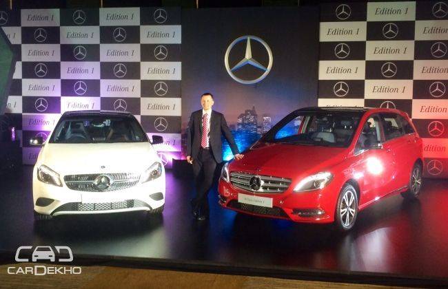 Mercedes-Benz launches Edition 1 on A-Class and B-Class