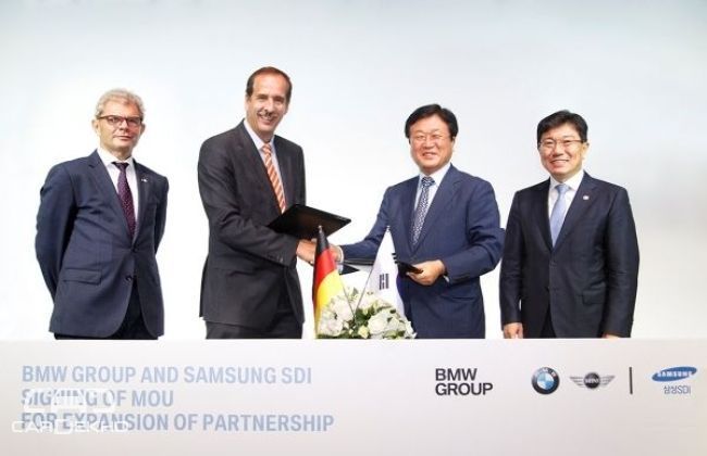BMW Group expands its partnership with Samsung SDI