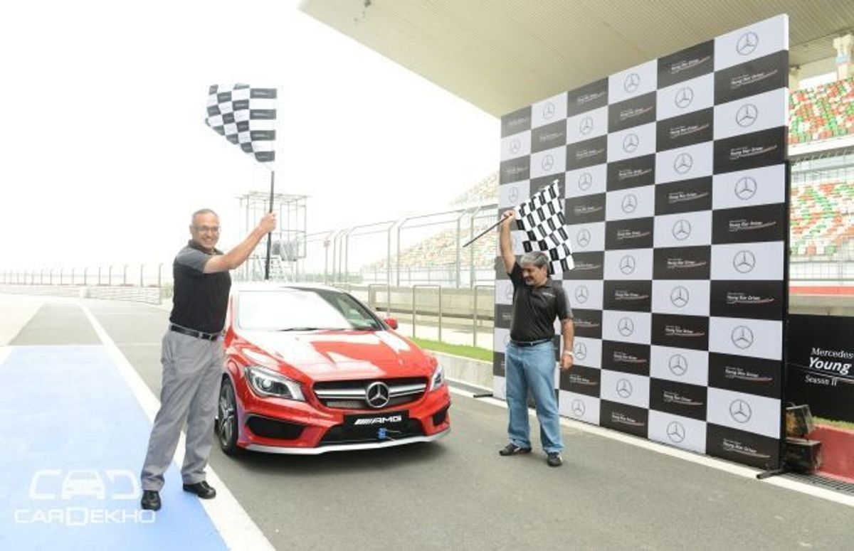 Raj Bharath wins Mercedes-Benz 'Young Star Driver Programme' Season II