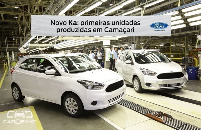Ford starts production of the next-gen Figo/KA; India launch early next year!