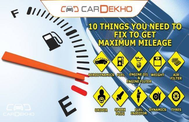 10 things you need to fix to get maximum mileage