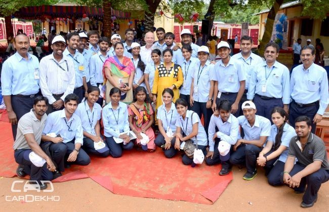 Ford India celebrates Global Week of Caring by commencing Happy Schools Program