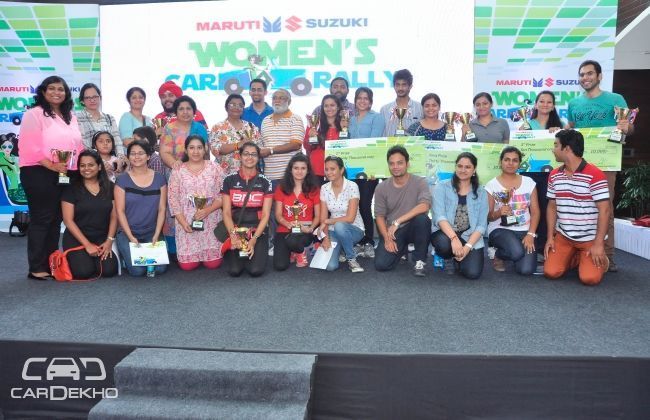 Maruti Suzuki organises women car rally in Delhi