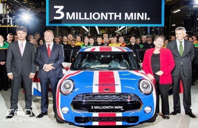 Mini crosses three million production milestone