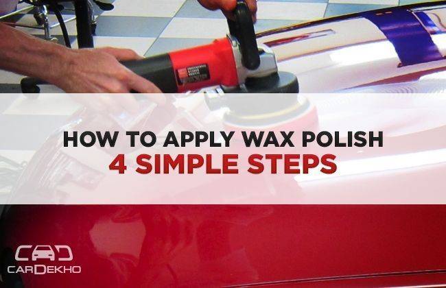 How to apply wax polish: 4 simple steps