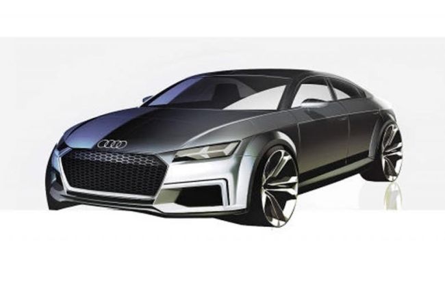 Images of Audi's TT Sportback concept leaked