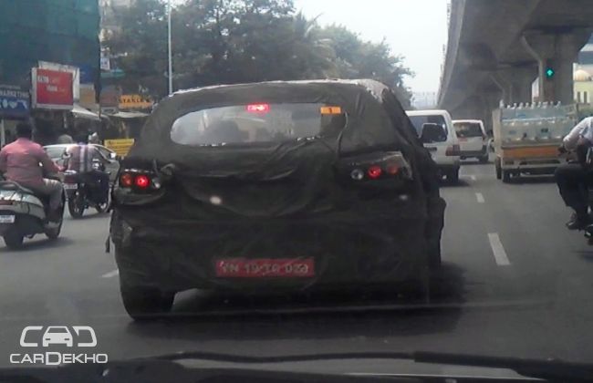 Mahindra S101 compact SUV spied testing in Chennai