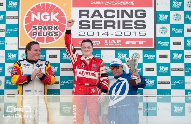 Gautam Singhania registers double victory in NGK Racing Series