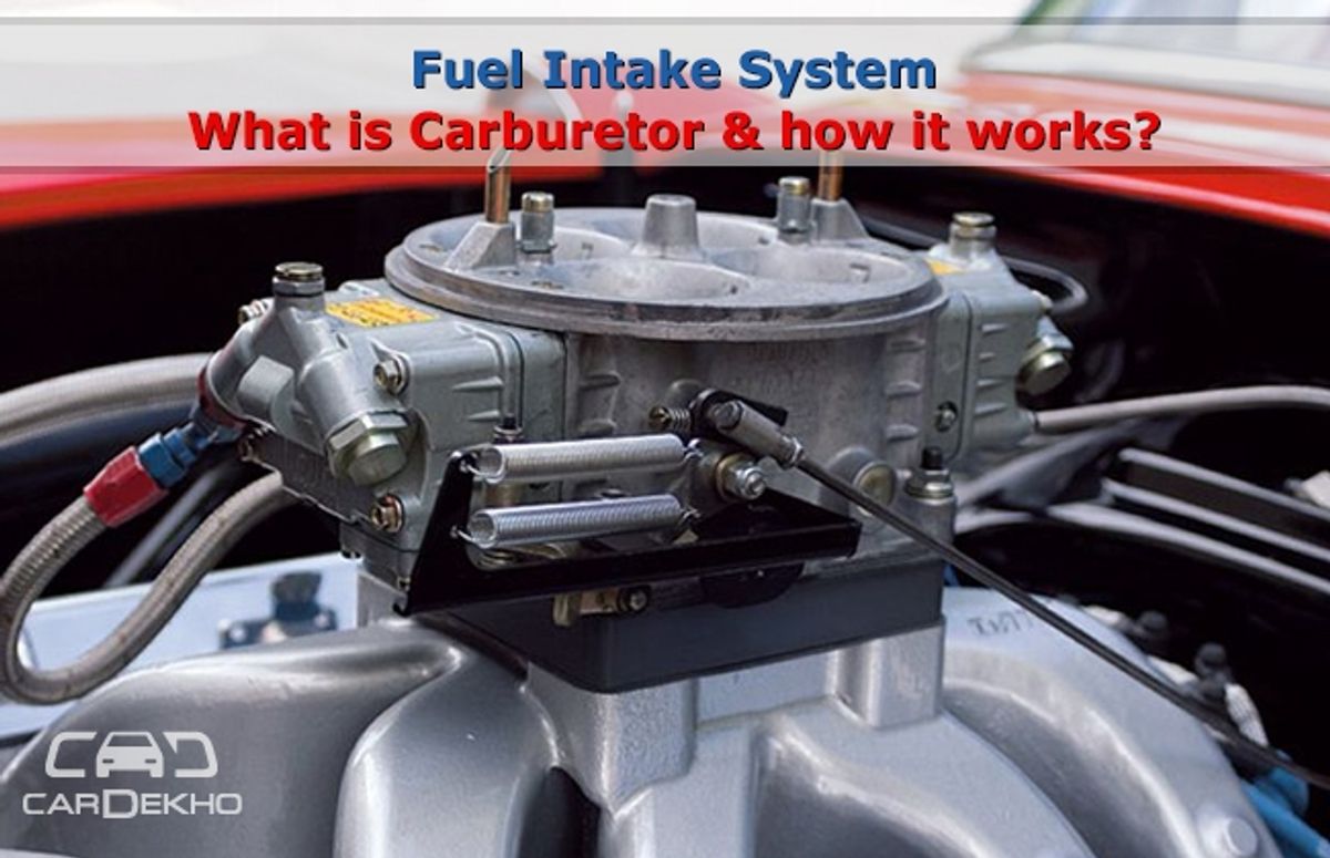 Fuel intake system Fuel intake system