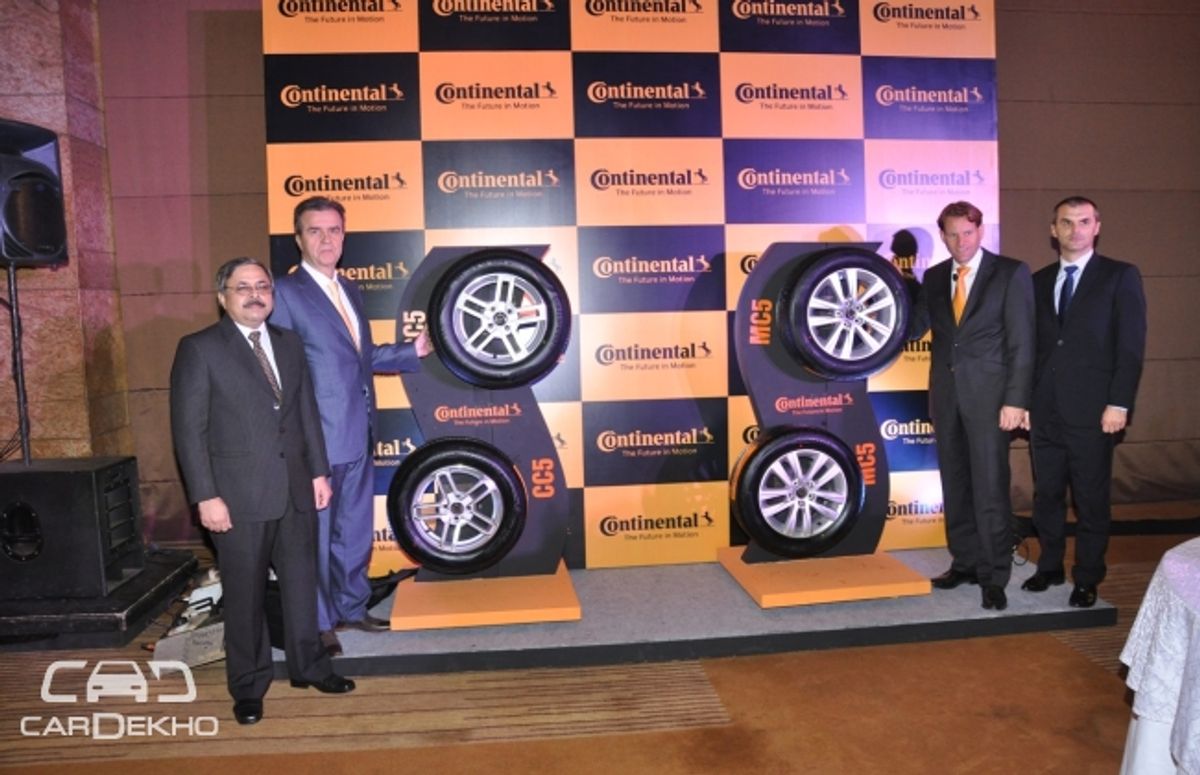 Continental India introduces new tyre range Continental India introduces new tyre range