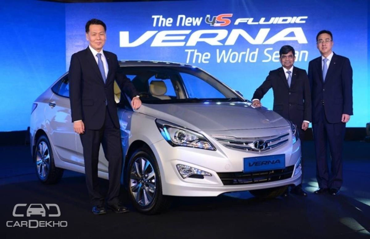 Hyundai Verna Facelift Hyundai Verna Facelift