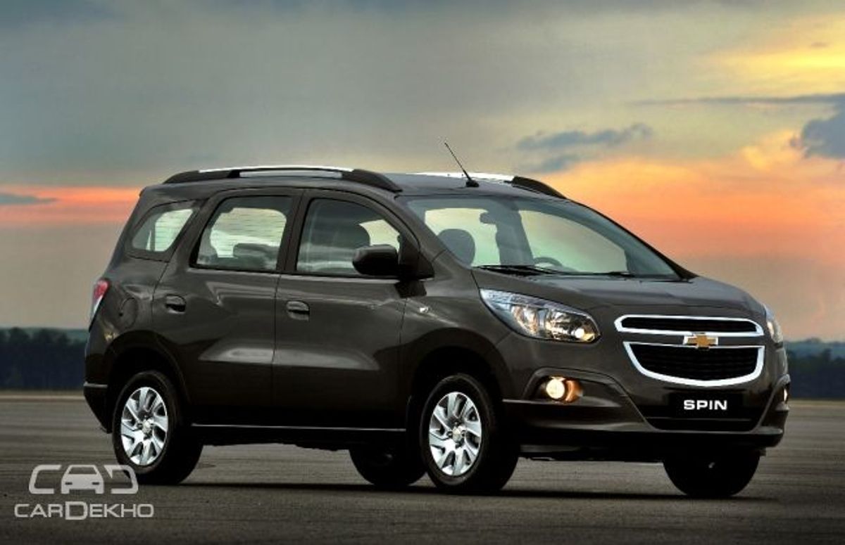 Chevrolet Spin Front View Chevrolet Spin Front View