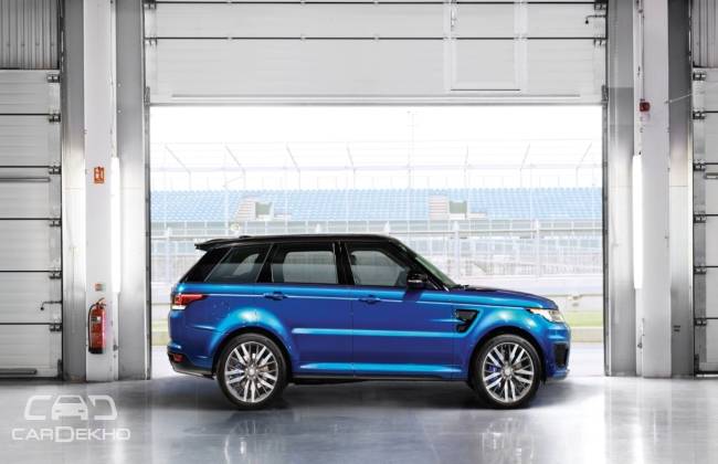 Range Rover Sport SVR Side