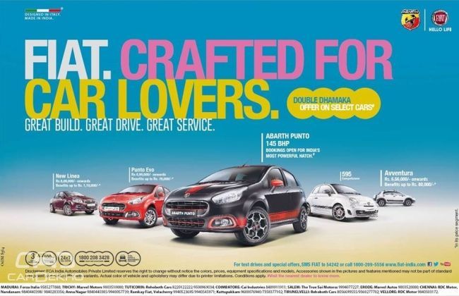 Fiat India Double Dhamaka Offer