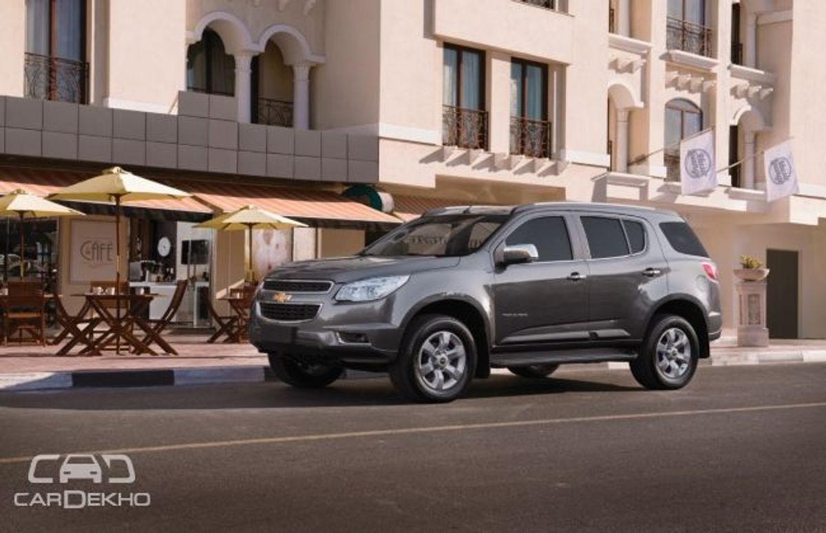 Chevrolet Trailblazer Side Chevrolet Trailblazer Side