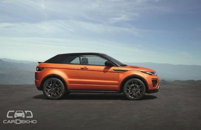 Range Rover Evoque Retractable Hard-top Deployed Range Rover Evoque Retractable Hard-top Deployed