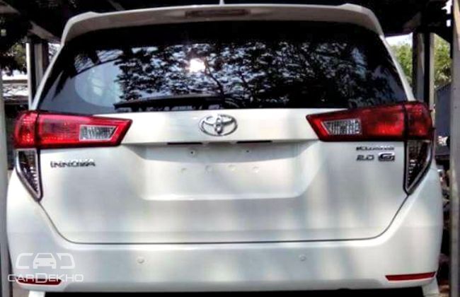 2016 Toyota Innova (Rear) 2016 Toyota Innova (rear)