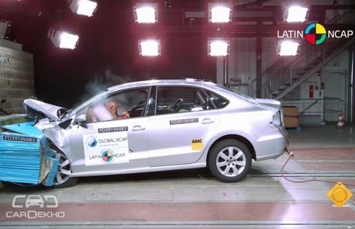 Volkswagen Vento Latin NCAP Crash-test