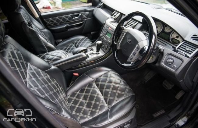 David Beckham€™s Range Rover Sport Customized Interiors
