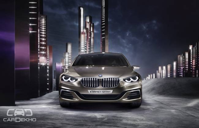 BMW 1-series compact sedan concept