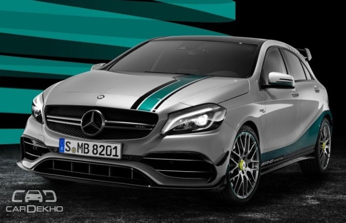 Mercedes-AMG A45 Petronas 2015 World Champion Edition (Front) Mercedes-AMG A45 Petronas 2015 World Champion Edition (Front)