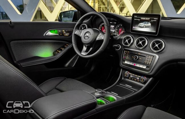 Mercedes-Benz A-Class Facelift Interiors