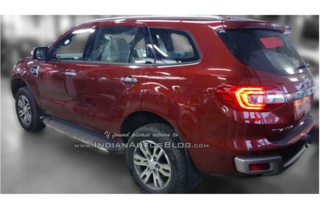 Ford Endeavour (Rear) Ford Endeavour (Rear)