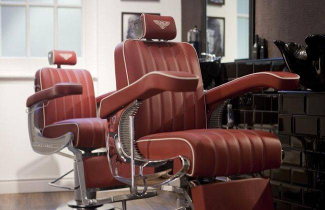 Bentley's Comfortable Barber Chair