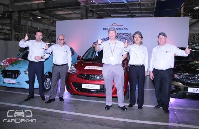 Renault-Nissan Alliance rolls out one millionth vehicle