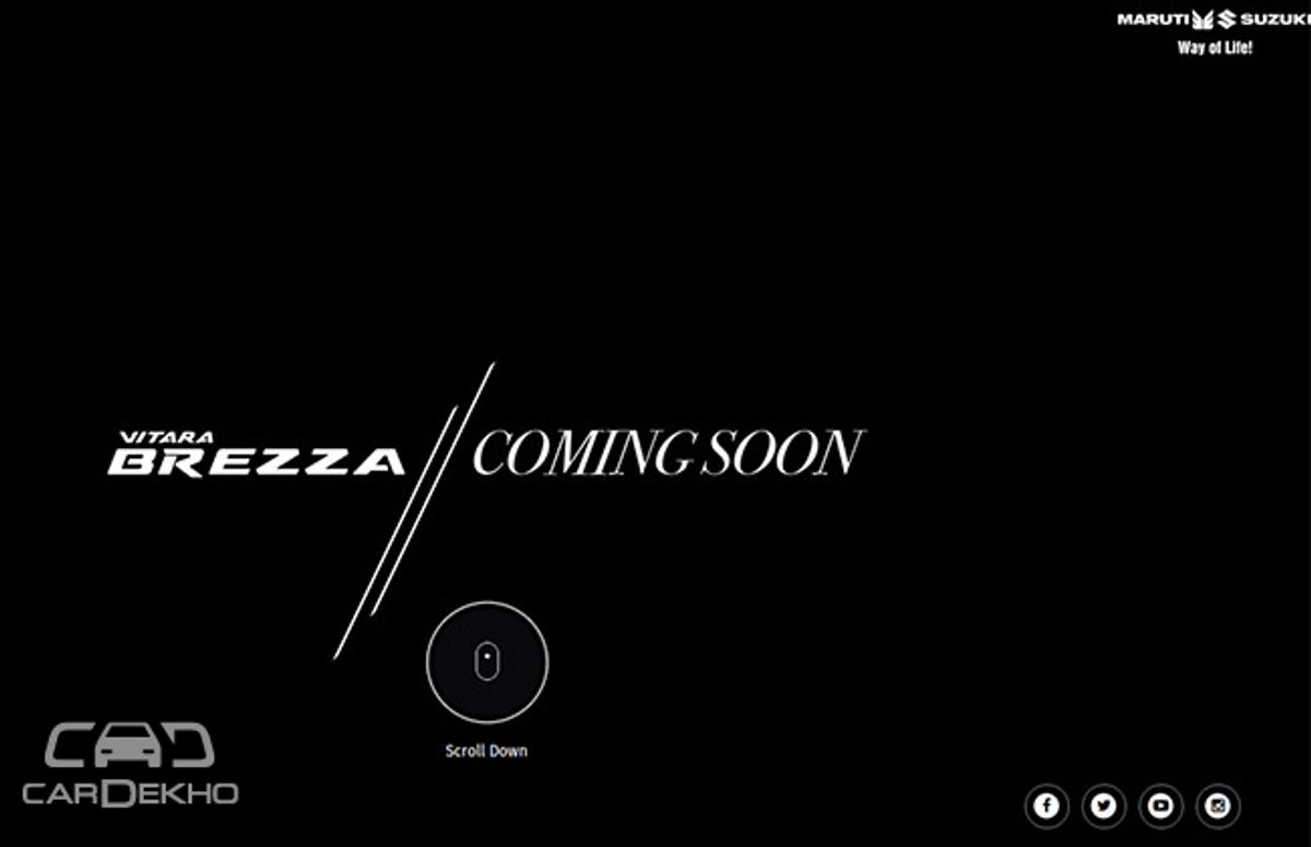 Maruti Vitara Brezza Website Maruti Vitara Brezza Website