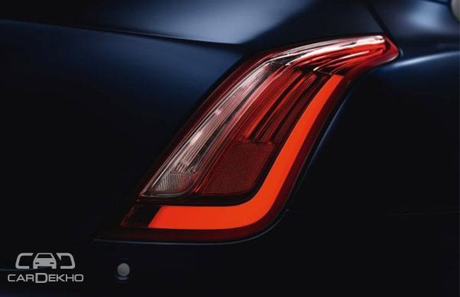 Jaguar XJ facelift taillamp