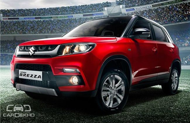 Maruti Suzuki Vitara Brezza (Red)