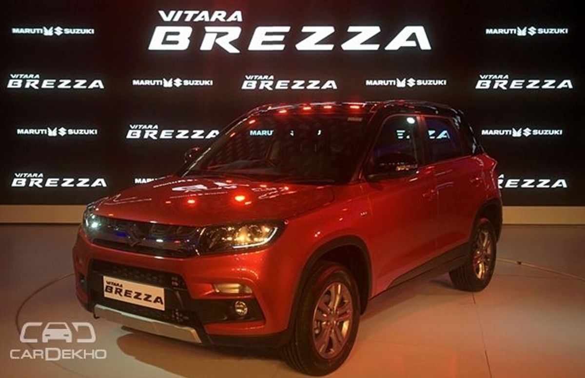 Vitara Brezza (Red)