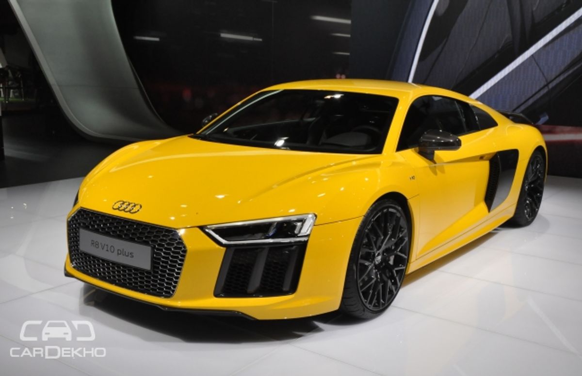 Audi R8 V10 Plus Indian Auto Expo 2016