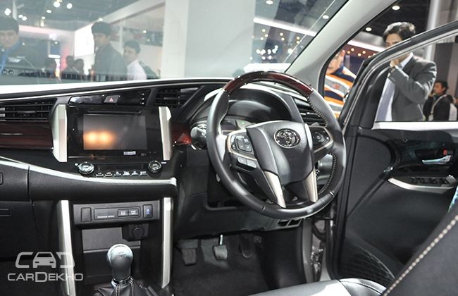 Toyota Innova Crysta interiors