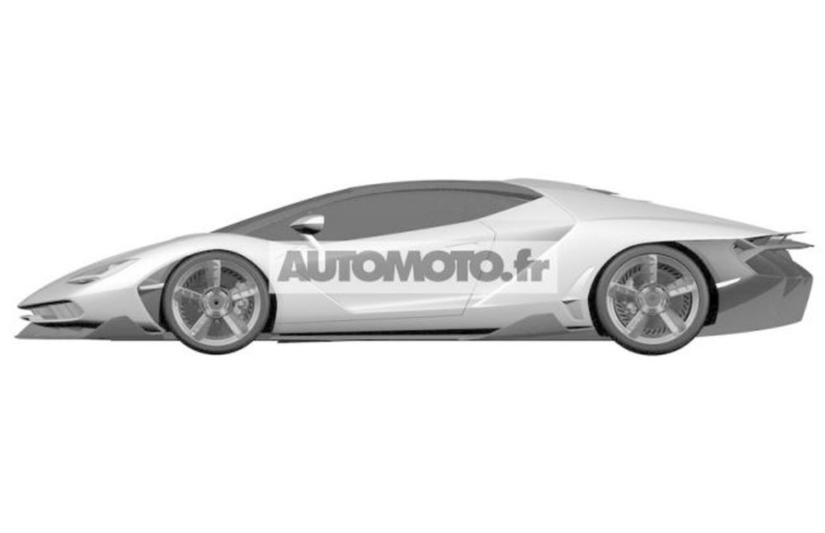 Lamborghini Centenario side view