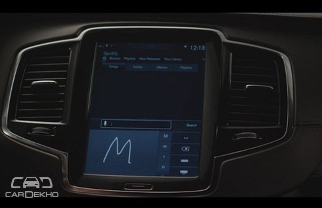 Volvo Spotify Music System