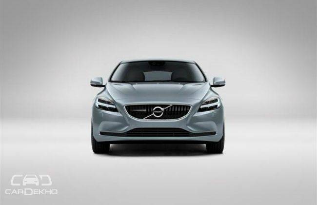 Facelifted Volvo V40 