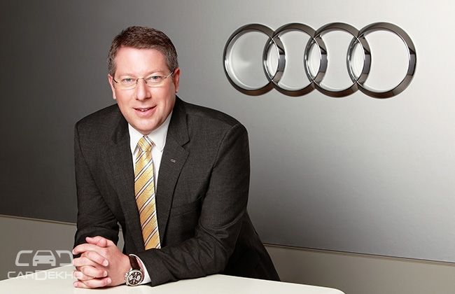 Mr. Joe King, Head of Audi India Mr. Joe King, Head of Audi India