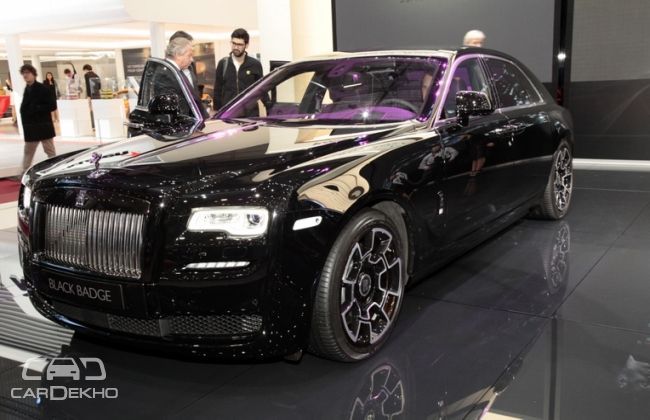 Rolls Royce Ghost and Wraith Black Badge Editions Rolls Royce Ghost and Wraith Black Badge Editions