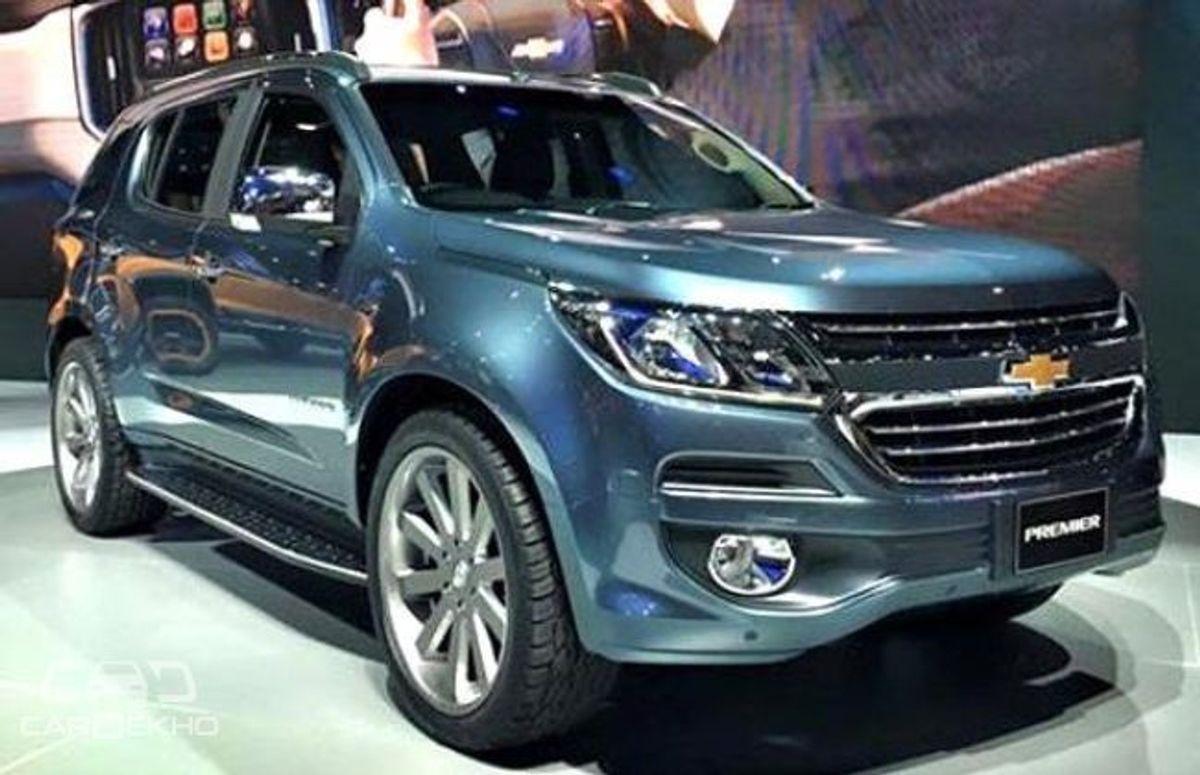 Chevrolet Trailblazer facelift Chevrolet Trailblazer facelift